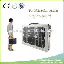 120W foldable solar generator for outdoor activities, camping, traveling